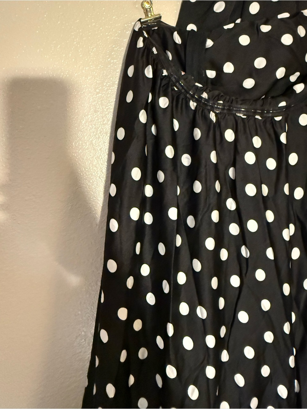 Show Me Your Mumu Tinsley Tube Dress- Black & White Polka Dot Strapless Maxi - Picture 6 of 8